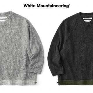  MELANGE WIDE RAGLAN PULLOVER <br>White Mountaineering<br>ʥۥ磻ȥޥƥ˥󥰡