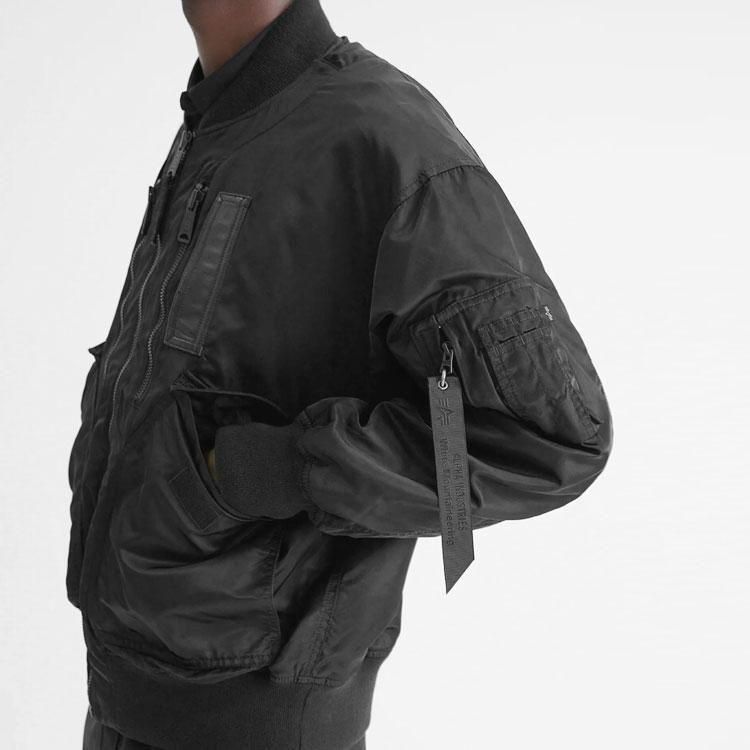 WM × ALPHA INDUSTRIES MA-1 JACKET - White Mountaineering