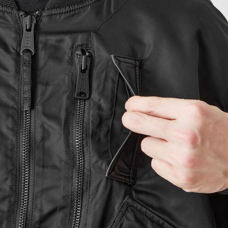 WM × ALPHA INDUSTRIES MA-1 JACKET - White Mountaineering