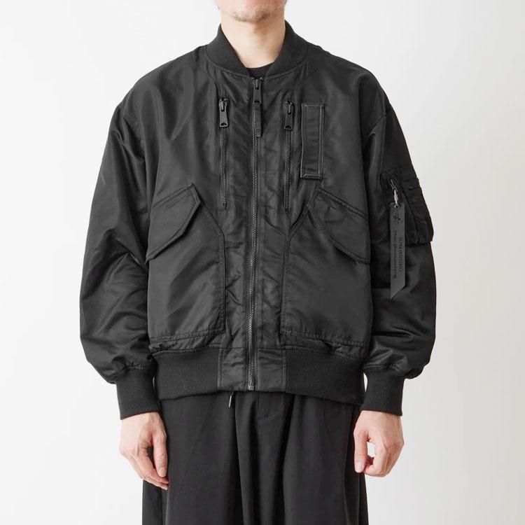 WM × ALPHA INDUSTRIES MA-1 JACKET - White Mountaineering