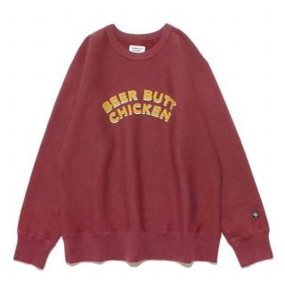 BEER BUTT CHICKEN SWEATSHIRT<br>designed by Motonobu Nakamura<br>[ TACOMA FUJI RECORDS ]
