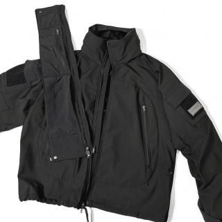THE PROTECTED COMMON UNIFORM HOODED FLEECE BONDING JACKET<br>POLIQUANTʥݥꥯȡ