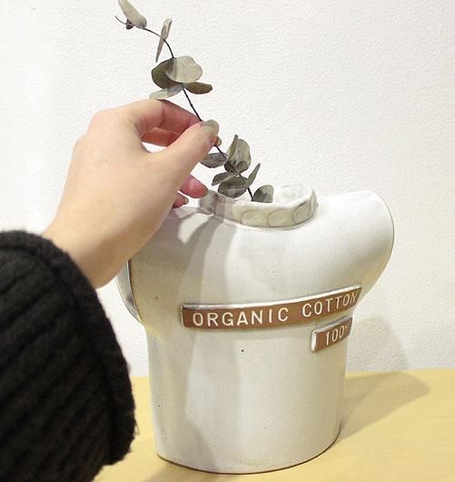 2tacs / ORGANIC COTTON 100% Vase フラワーベース