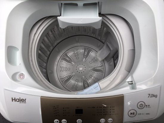 2016年 分解清掃済み中古洗濯機 ハイアール HAIER JW-K70M W [全自動