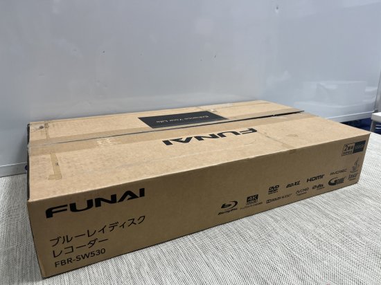 2020年製【未使用品】FUNAI製/ブルーレイレコーダー/FBR-SW530 / 500GB 2番組同時録画 HDD チューナー搭載 フナイ -  家電 リサイクルショップ 荒川区日暮里 ☆１２３☆販売・買取・引取