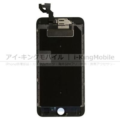 iPhone6パネルブラック iPhone 6】 液晶パネル ディスプレイ ブラック