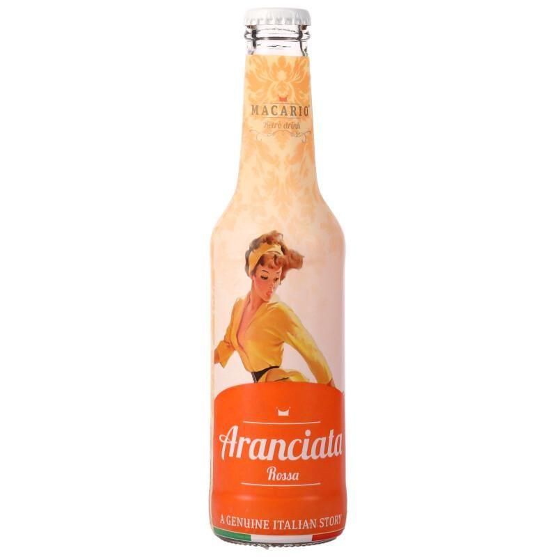 マカリオ アランチャータ ロッサ 275ml 【ノンアルコール