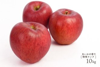 （常温）特秀ランク　葉とらずりんご「あいかの香り」10kg（約28〜40個）