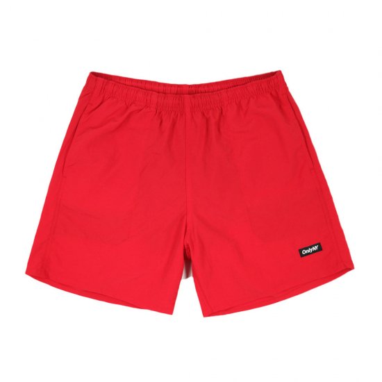 ONLY NY オンリーニューヨーク Highfalls Swim Shorts Red