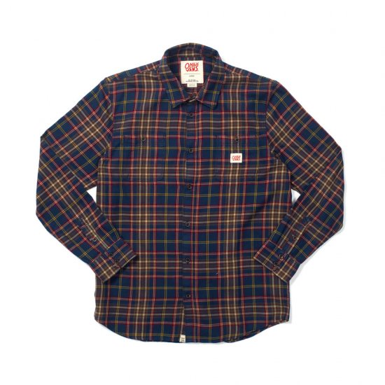 ONLY NY オンリーニューヨーク OnlyNY x Vans Flannel Shirt Navy