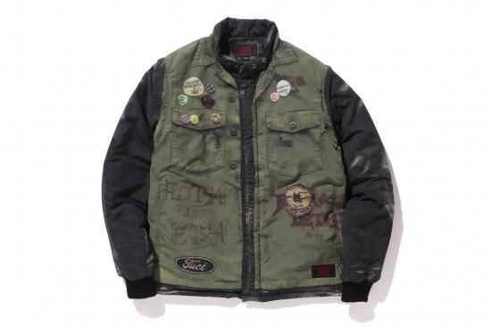 NEIGHBORHOOD x FUCT SSDD (ネイバーフッド×ファクト) NHFU JACKET OLIVE