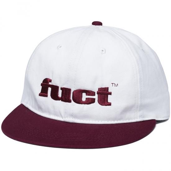 FUCT cap STARTER グリーン×オレンジ