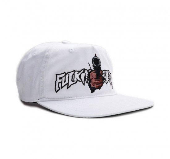 Fucking Awesome ファッンオーサム Breakthru Logo Hat - White