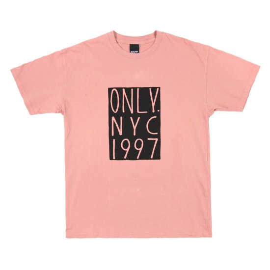 ONLY NY オンリーニューヨーク Bowery T-Shirt Vintage Pink