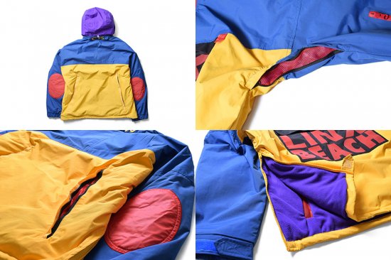 CL-95 Inc シーエル95 インク LINX BEACH MK2 JACKET マウンテンパーカ CL95001 BLUE YELLOW ブルー  イエロー