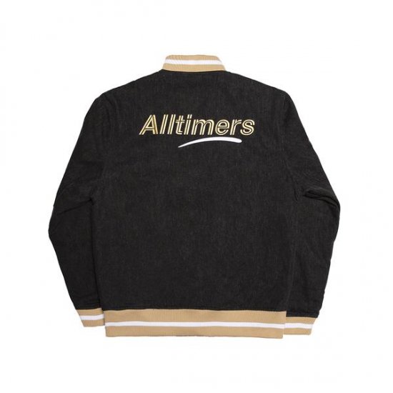 ALLTIMERS オールタイマーズ LEAGUE VARSITY JACKET BLACK