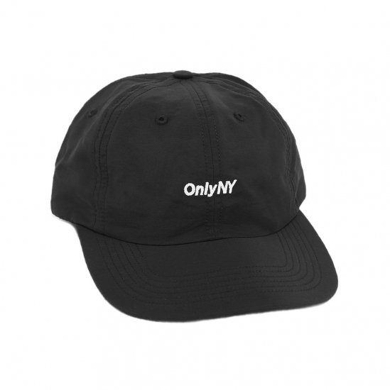 ONLY NY オンリーニューヨーク Nylon Tech Polo Hat Black