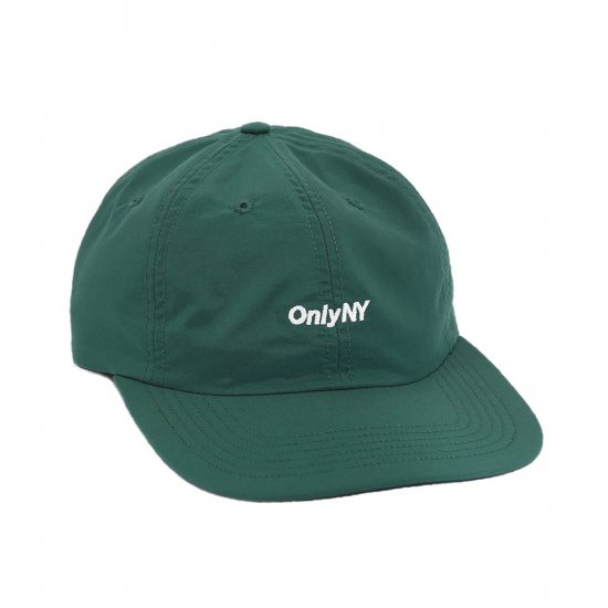 ONLY NY オンリーニューヨーク Nylon Tech Polo Hat Hunter Green
