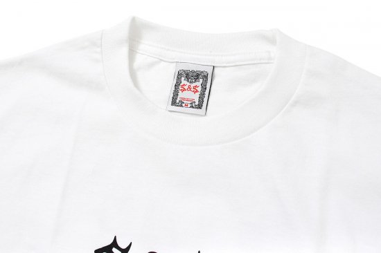 Saints & Sinners セインツ アンド シナーズ LOGO TEE WHITE