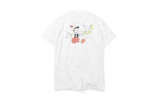 Saints & Sinners セインツ アンド シナーズ LOGO TEE WHITE