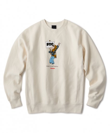 即日発送】FTC x BUTTER GOODS SWEATSHIRT - スウェット