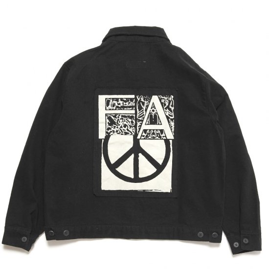 Fucking Awesome ファッキンオーサム PEACE WORK JACKET BLACK