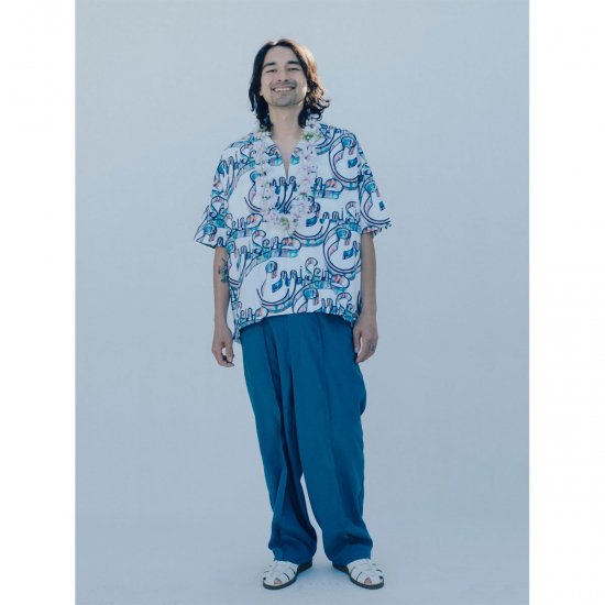 EVISEN エビセン PIN TUCK STRETCH SLACKS