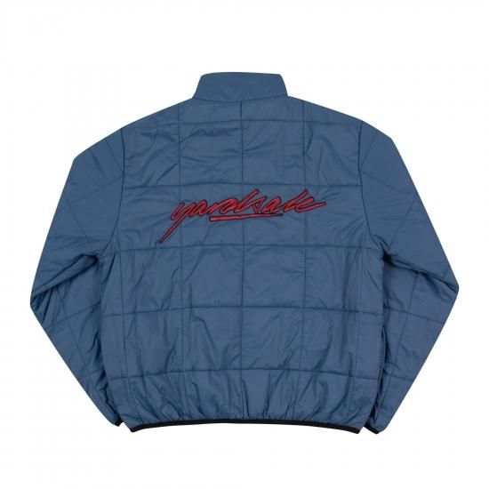 YARDSALE ヤードセール Reversible Half-Zip Puffer (Ancient White/Blue)