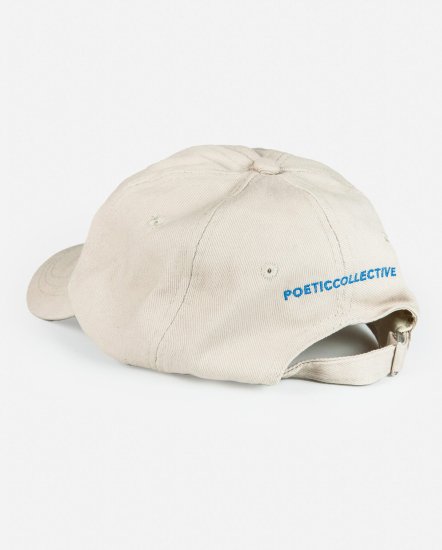 Poetic Collective ポエティック コレクティブ ART Cap Beige / Blue