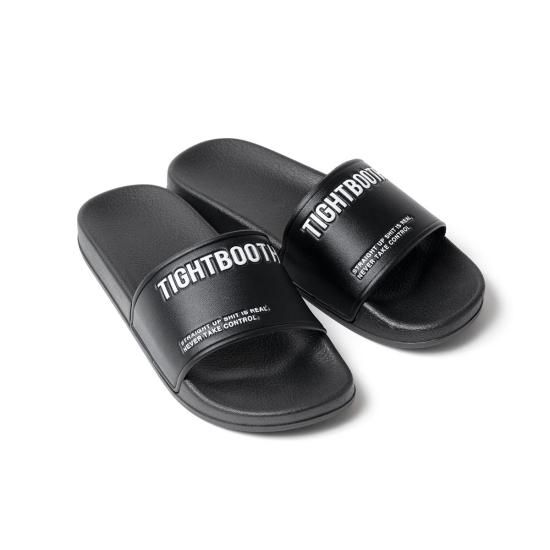 タイトブース　LABEL LOGO SLIDE SANDAL 28cm LABEL LOGO SLIDE SANDAL - TIGHTBOOTH® タイトブース