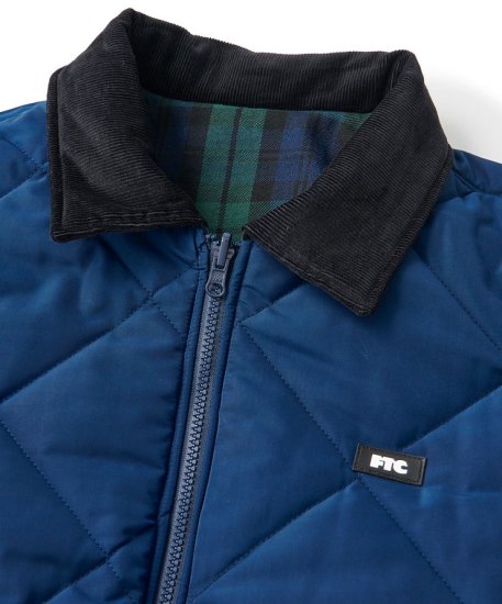 FTC エフティーシー REVERSIBLE PLAID PUFFY JACKET FTC022AWJ05