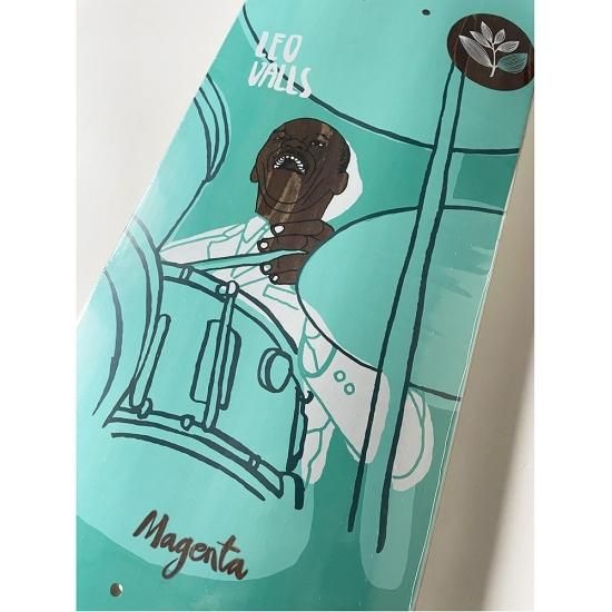 MAGENTA SKATEBOARDS デッキ 8.0インチ マゼンタ マジェンタ