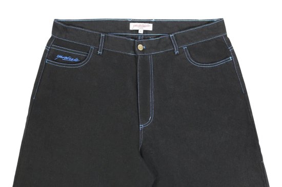 YARDSALE ヤードセール GOBLIN JEANS BLACK/BLUE