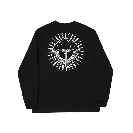 HELAS ヘラス SOL LS TEE BLACK