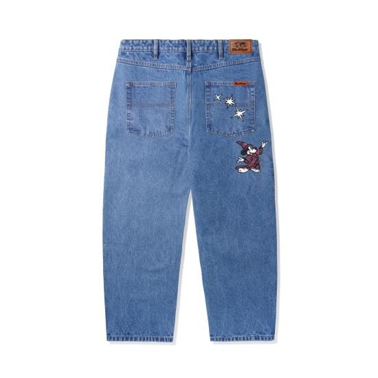 Butter Goods デニム バターグッツ BUTTER GOODS バターグッズ Fantasia Baggy Denim Jeans, Washed