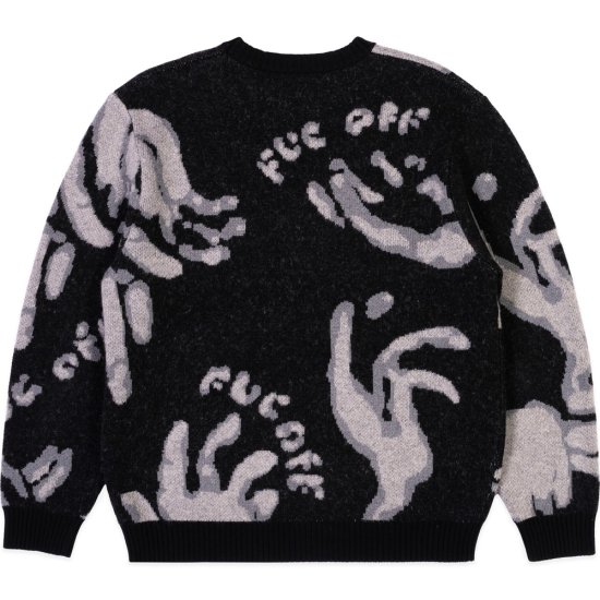 FUC (fackupclothes)FUC - FUC OFF KNIT Black