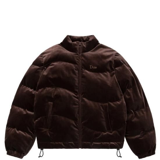 Dime MTL ダイム VELVET QUILTED PUFFER