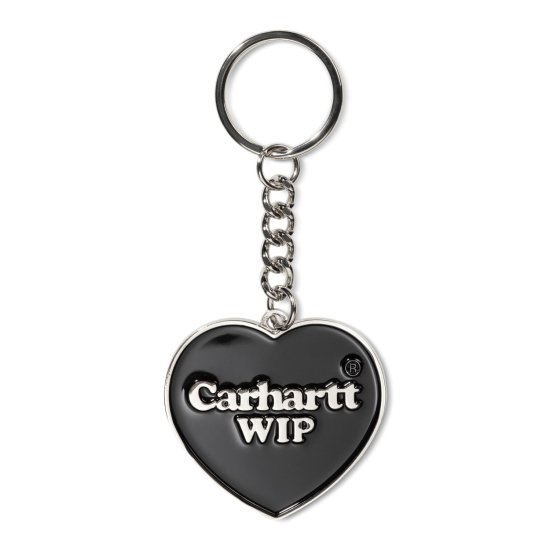 carhartt wip カーハート HEART KEYCHAIN - Black