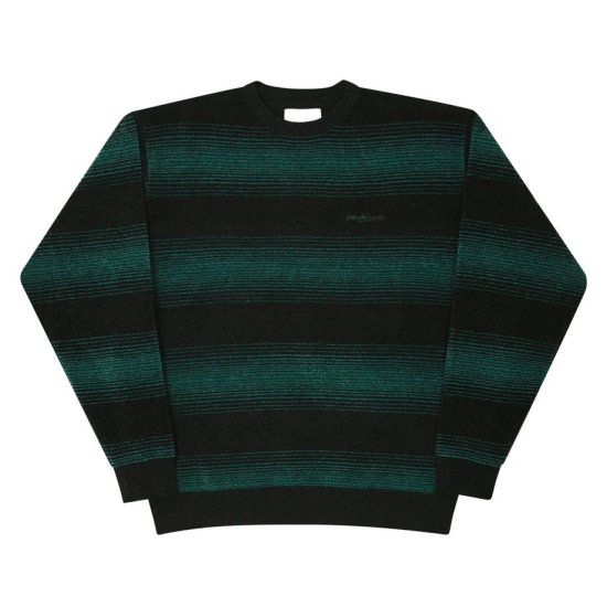 YARDSALE ヤードセール YARDSALE RIPPLE CHENILLE GREEN / BLACK