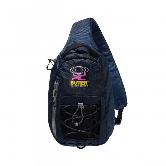 Butter Goods 関税込 エクスプレスショルダーバッグ BUTTER GOODS バターグッズ Express Shoulder Bag Navy