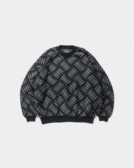 トップス TIGHTBOOTH CHECKER PLATE MOHAIR SWEATER CHECKER PLATE MOHAIR SWEATER - TIGHTBOOTH® タイトブース