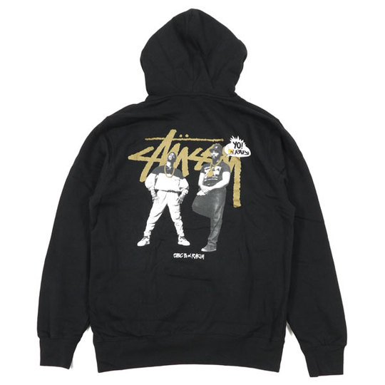 Stussy × Yo! MTV Raps Eric B & Rakim Hoodie Black MEDIUM -  PUBLISH,STAPLE,FRANK,THE HUNDREDS 通販の正規取扱店｜One Love