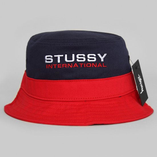 STUSSY (ステューシー) Stussy International Bucket Hat, Red