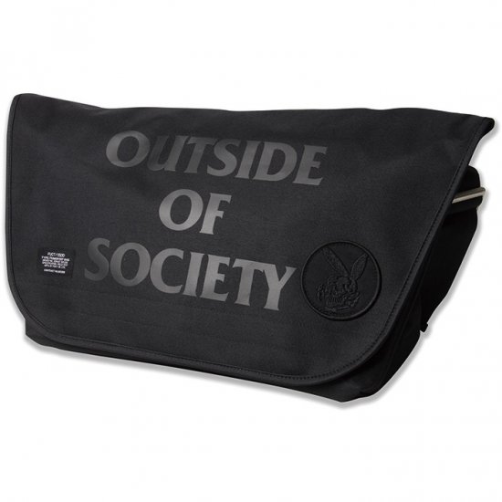 FUCT (ファクト) OUTSIDE MESSENGER BAG 4411 BLACK/BLACK