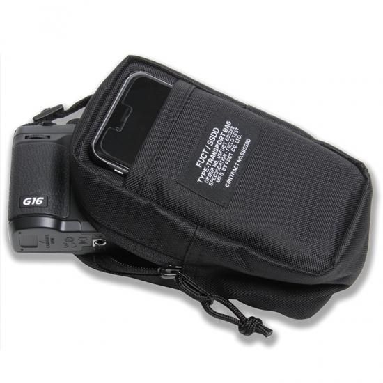 FUCT (ファクト) OUTSIDE MESSENGER BAG 4411 BLACK/BLACK