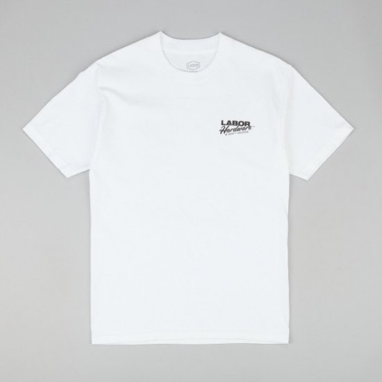 Labor レイバー Hardware & Softgoods T-Shirt - White