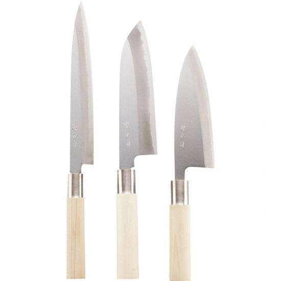堺刀司 包丁セット(ケース付き) 和包丁３本セット