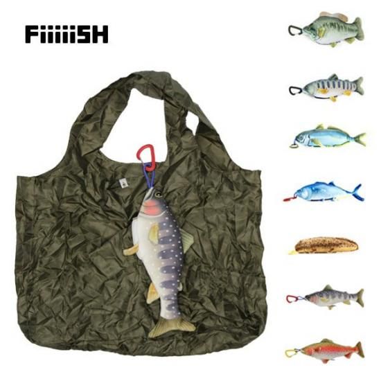 お魚モチーフのエコバッグ Fish Eco Bag Fiiiiish Lure Angle Hama オンラインストア