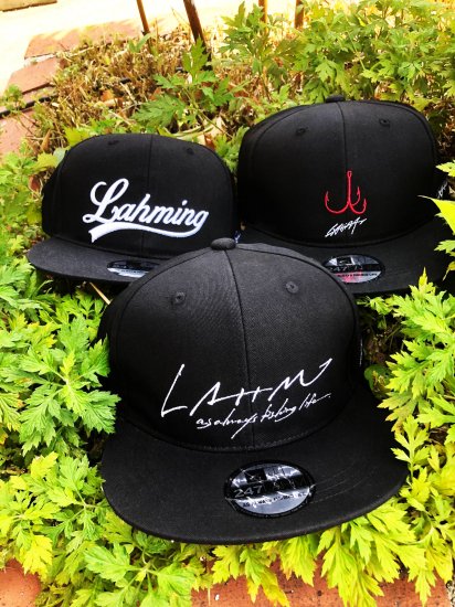 NEW CAMOロゴ＆ツバデザイン追加 】LAHM FLAT BILL CAP/フラットビルキャップ - lure angle HAMA  オンラインストア