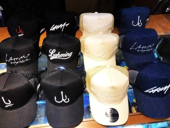 残りわずかなデザインもございますのでお早めに！】LAHM MESH CAP